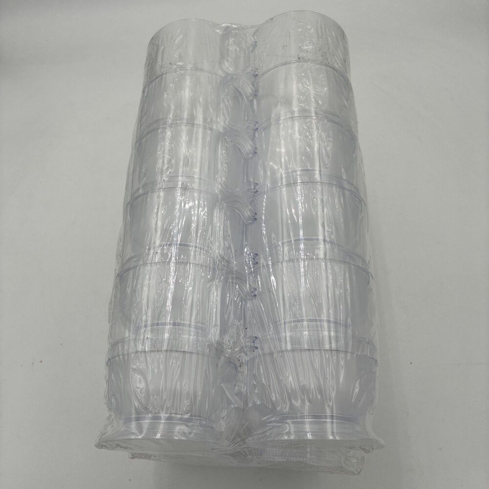 36 pieces plastic coffee cups with handle disposable mugs bulk coffee mugs